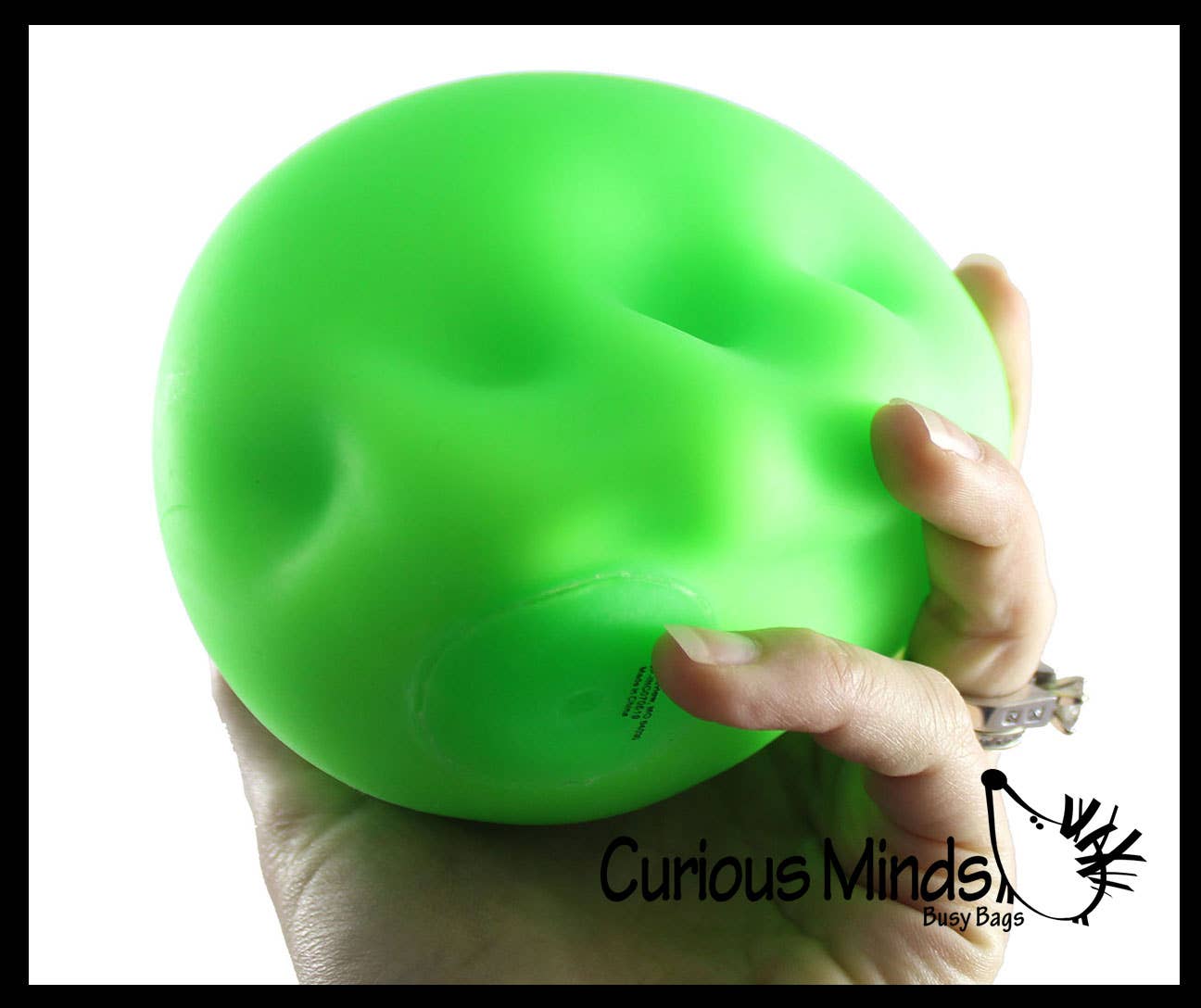 Large foam filled stretch ball fidget