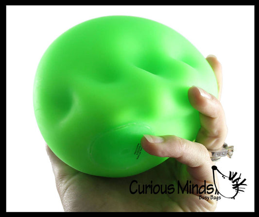 Large foam filled stretch ball fidget