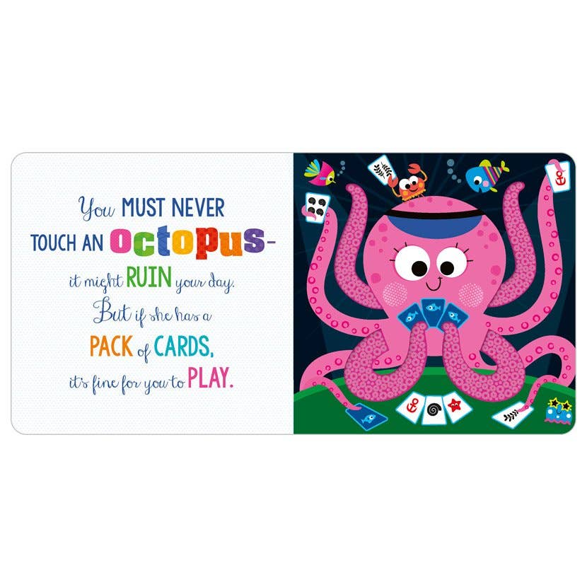 Board Book Never Touch a Shark!
