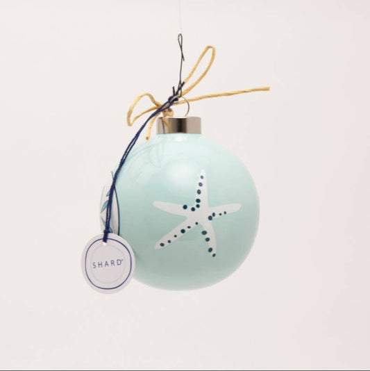 Aqua Shells Ornament