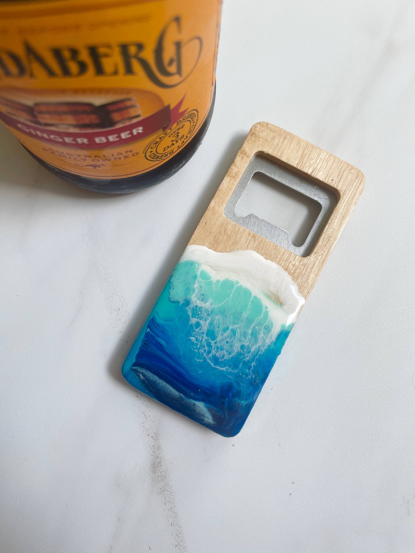 Beach Bottle Opener, Beach Resin Art