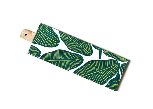 Palm Print Wood Large Rectangle Board