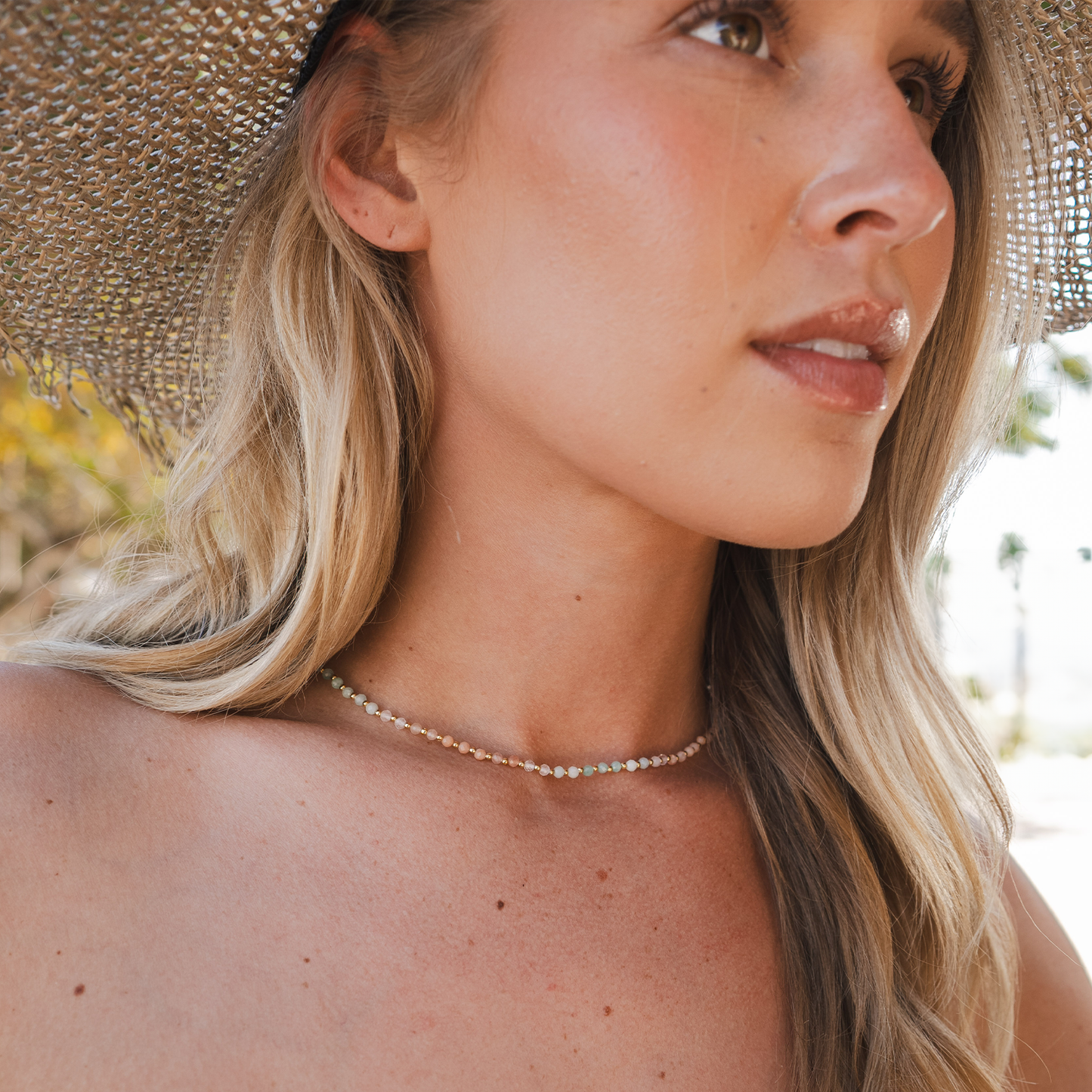 Positive Energy 3mm  Necklace