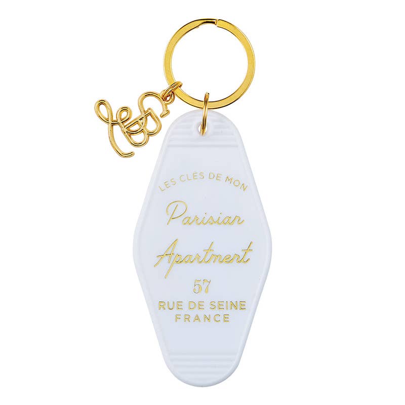 Vintage Motel Key Tag - Parisian