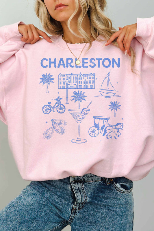 CHARLESTON OVERSIZED SWEATSHIRTS