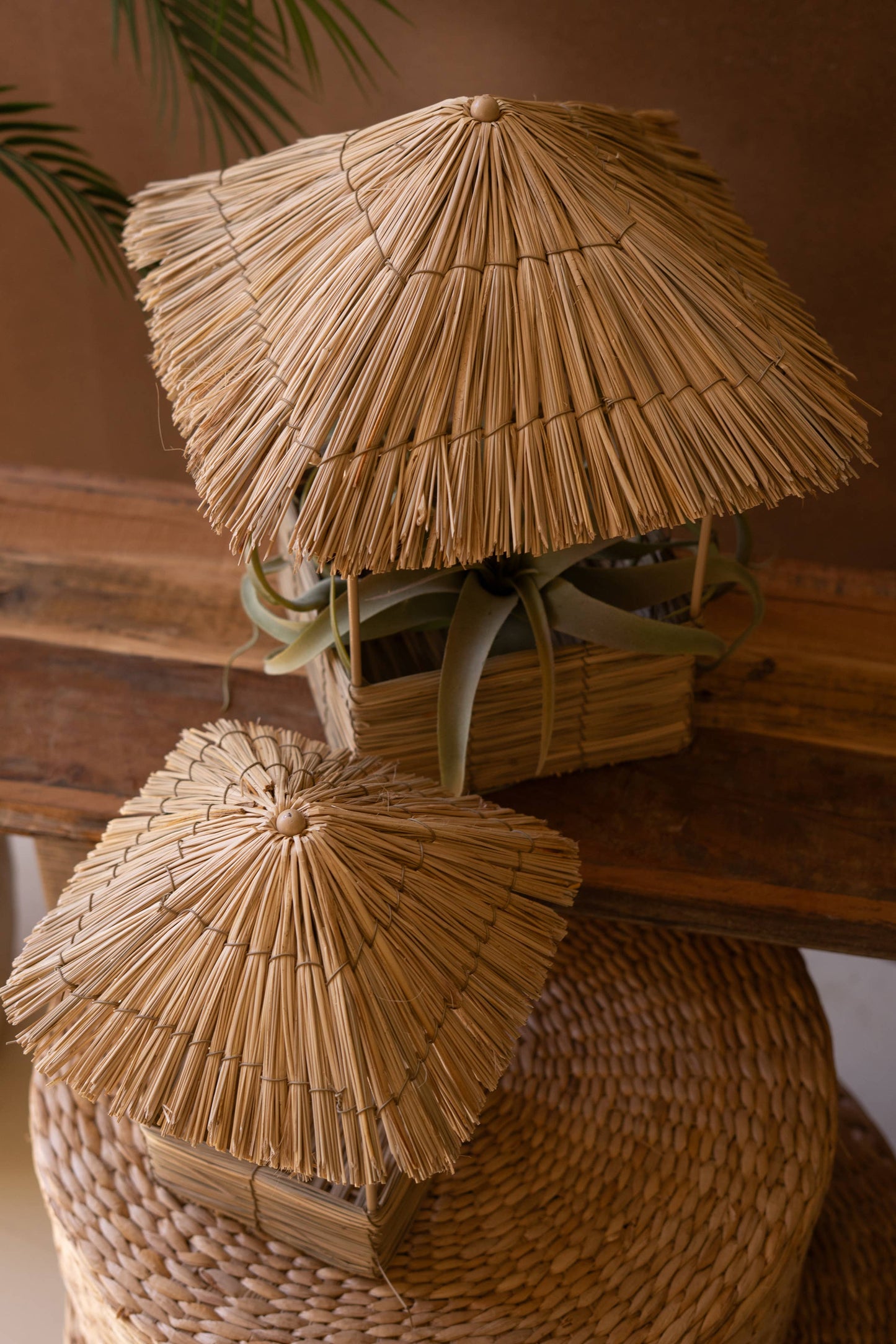 SEAGRASS AND IRON TIKI HOUSES