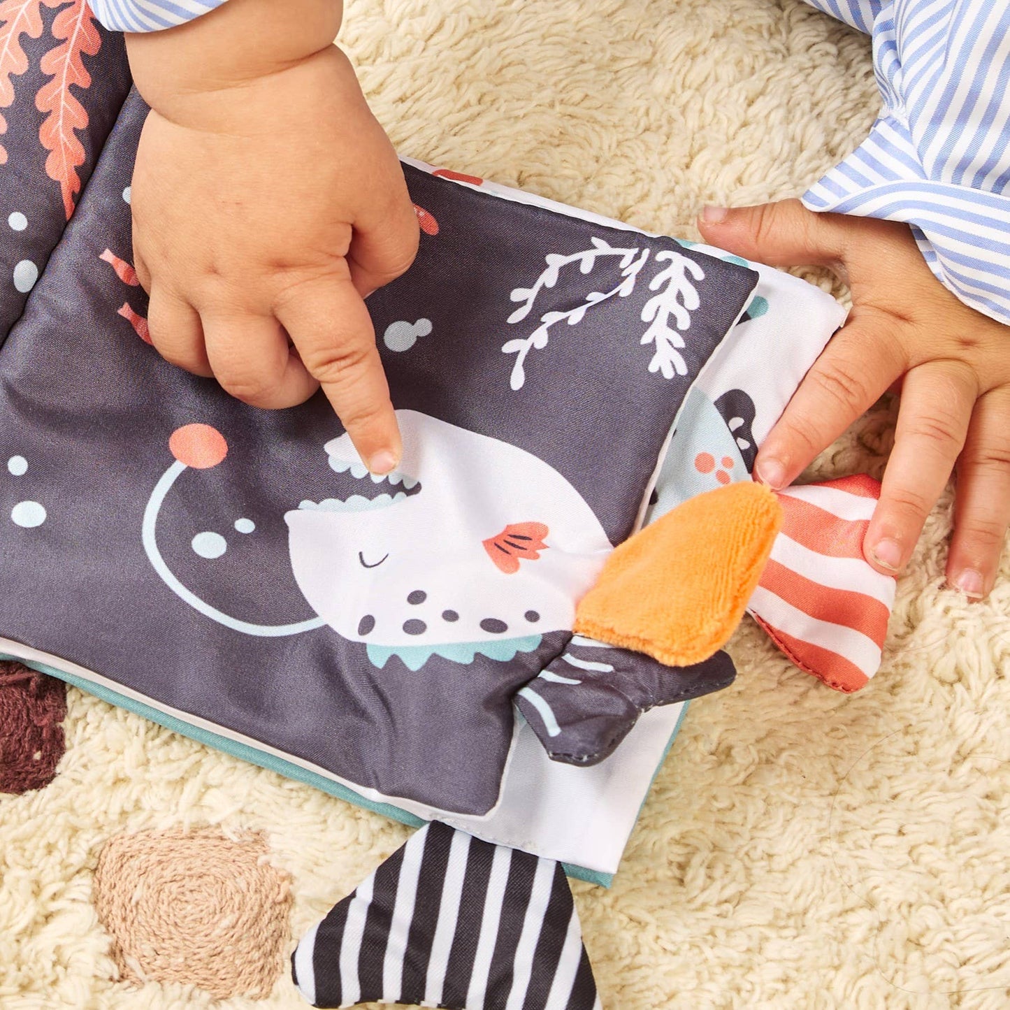 Marine Soft book for babies