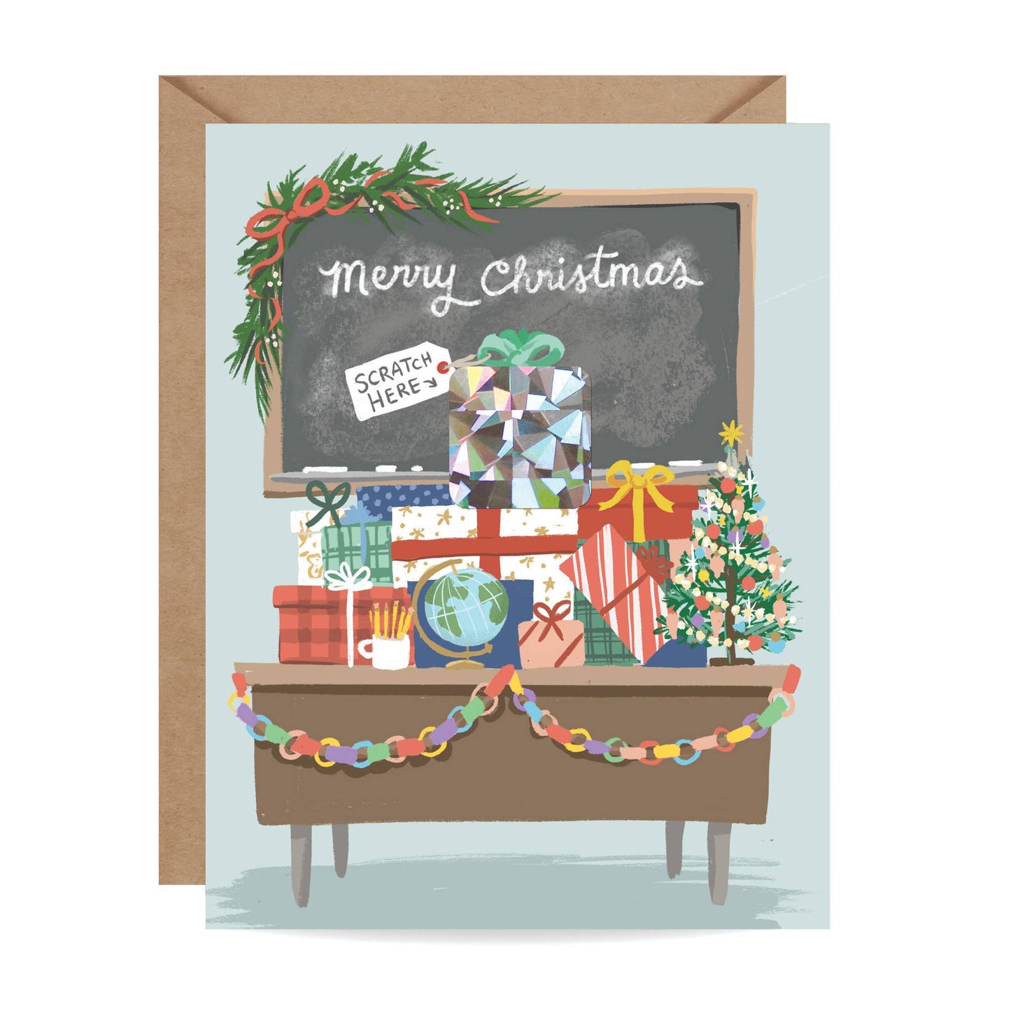 Scratch-off Card - Teacher Christmas