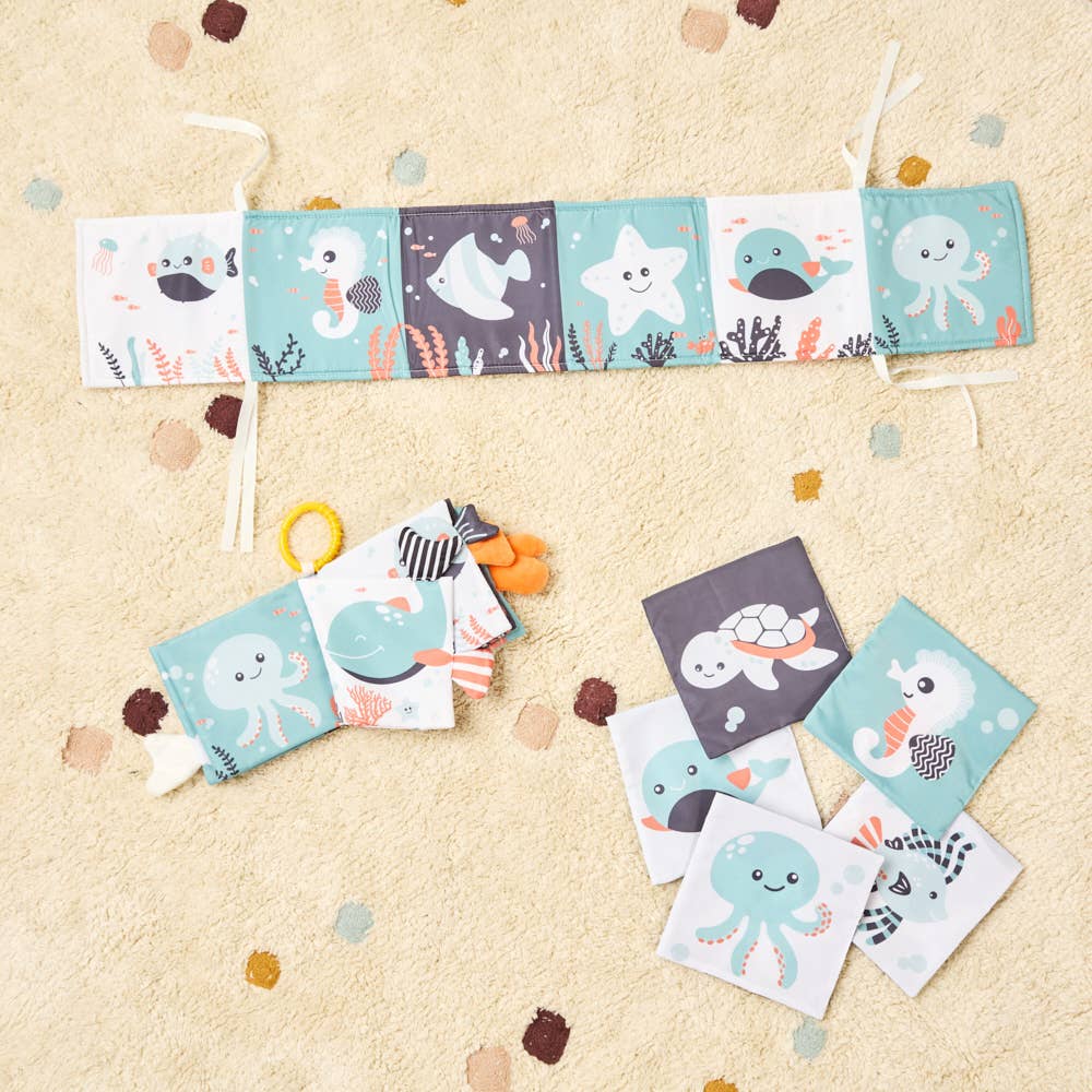 Marine Soft book for babies
