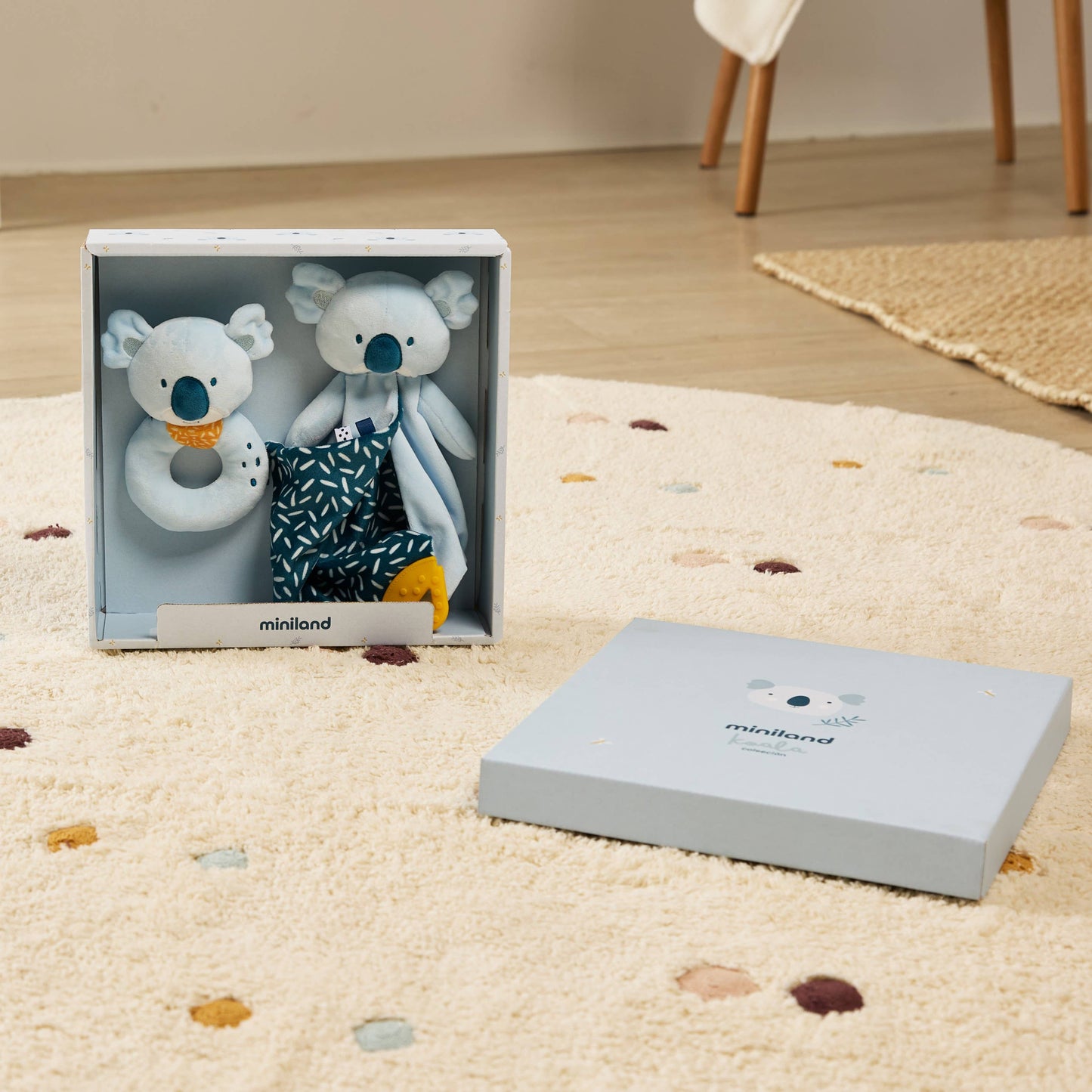 Koala Collection: 2pc Baby Gift Set - Rattle & Lovey