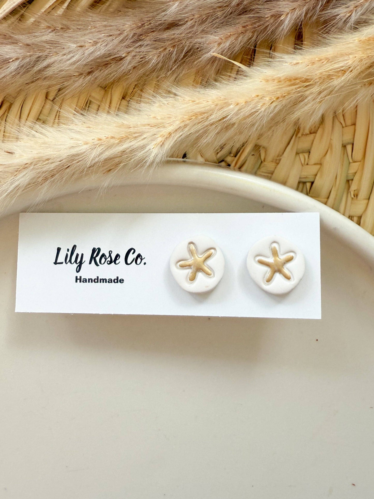 Beach Styles Clay Earrings
