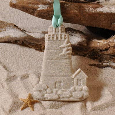 Lighthouse Sand Ornament