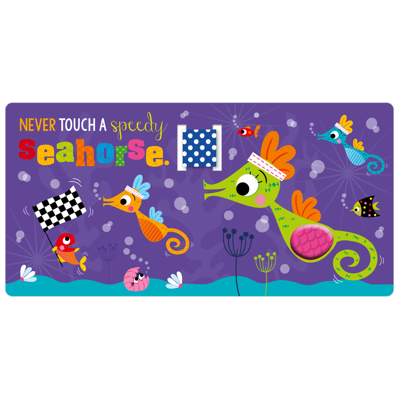 Board Book Never Touch a Shark! Stroller Book