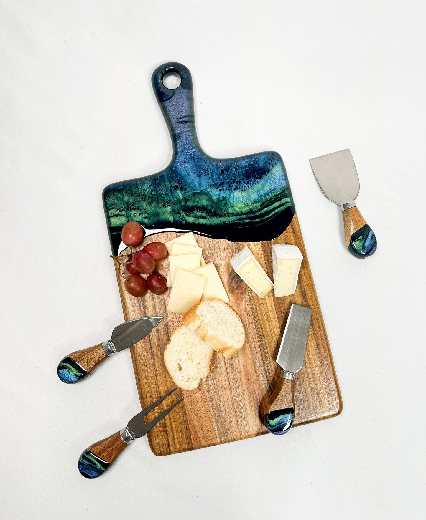 NEW! Resin Coated Cheese Knife Set