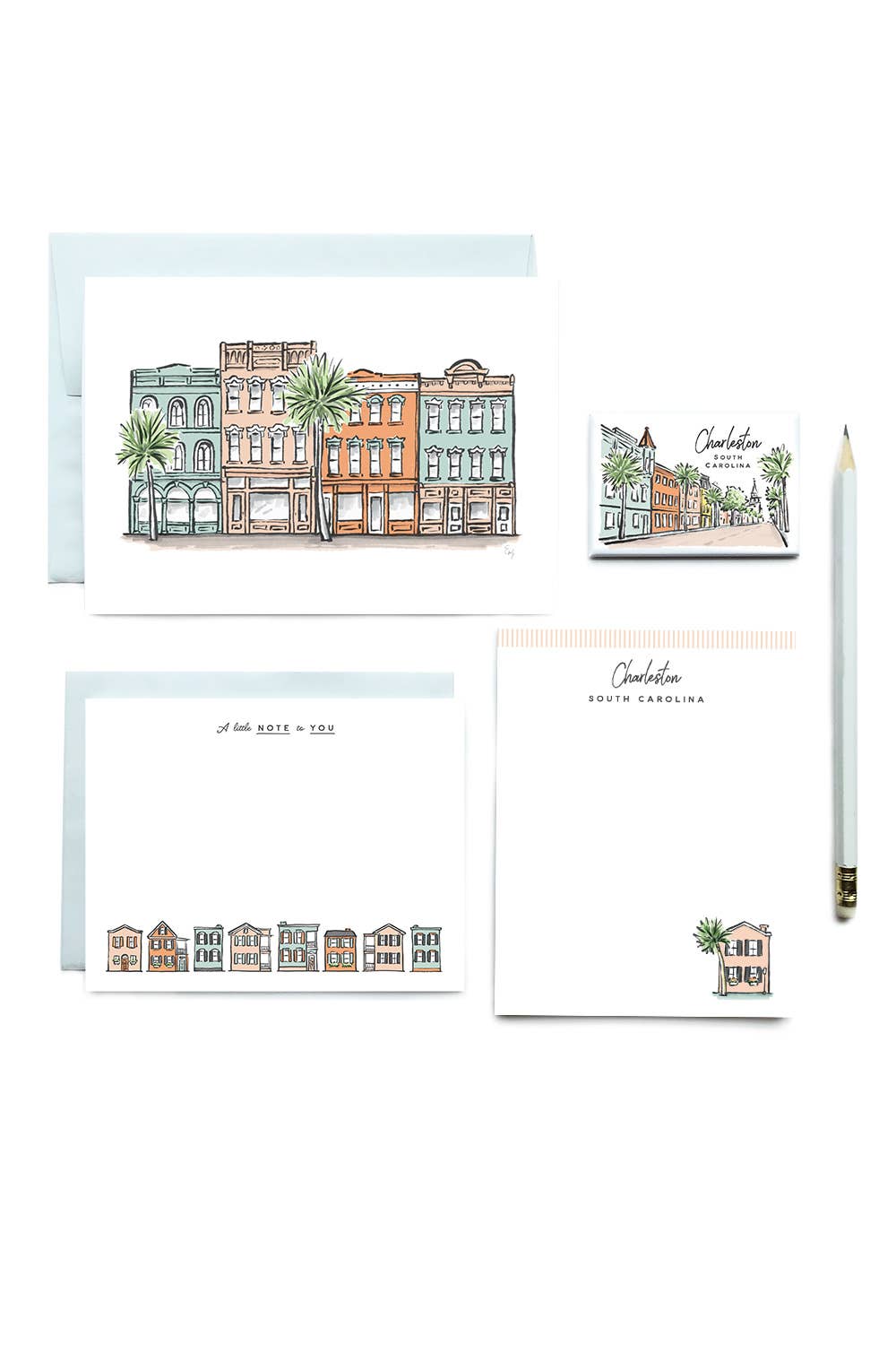 The Charleston Notepad - Sherbet Streets Collection