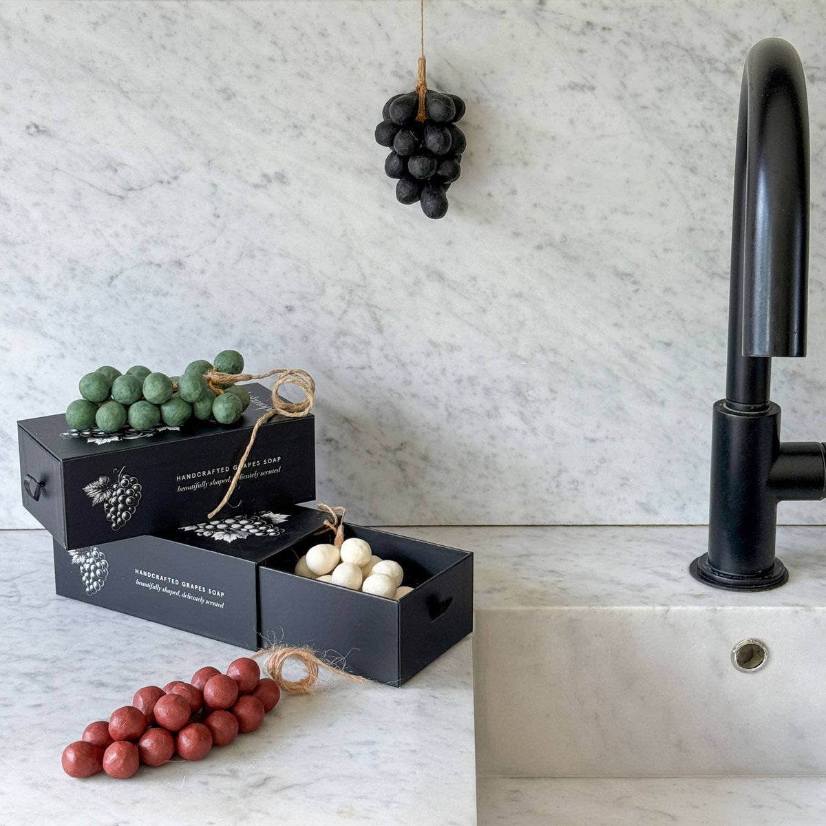 Handcrafted Grapes Soap - 100% Olive Oil