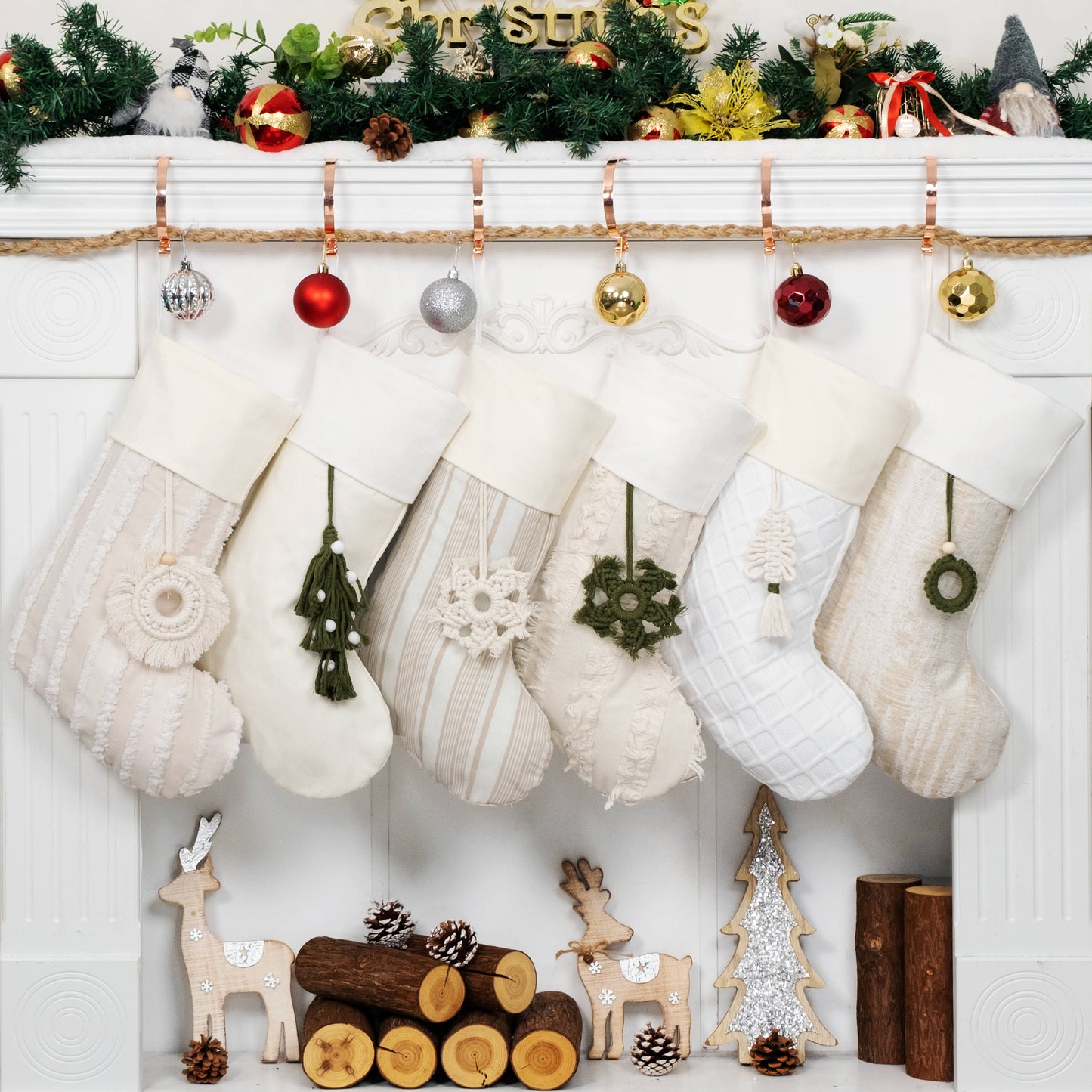 2024 New Christmas Stockings Farmhouse