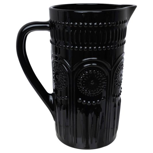 Black Codi Glass Pitcher Fall Autumn