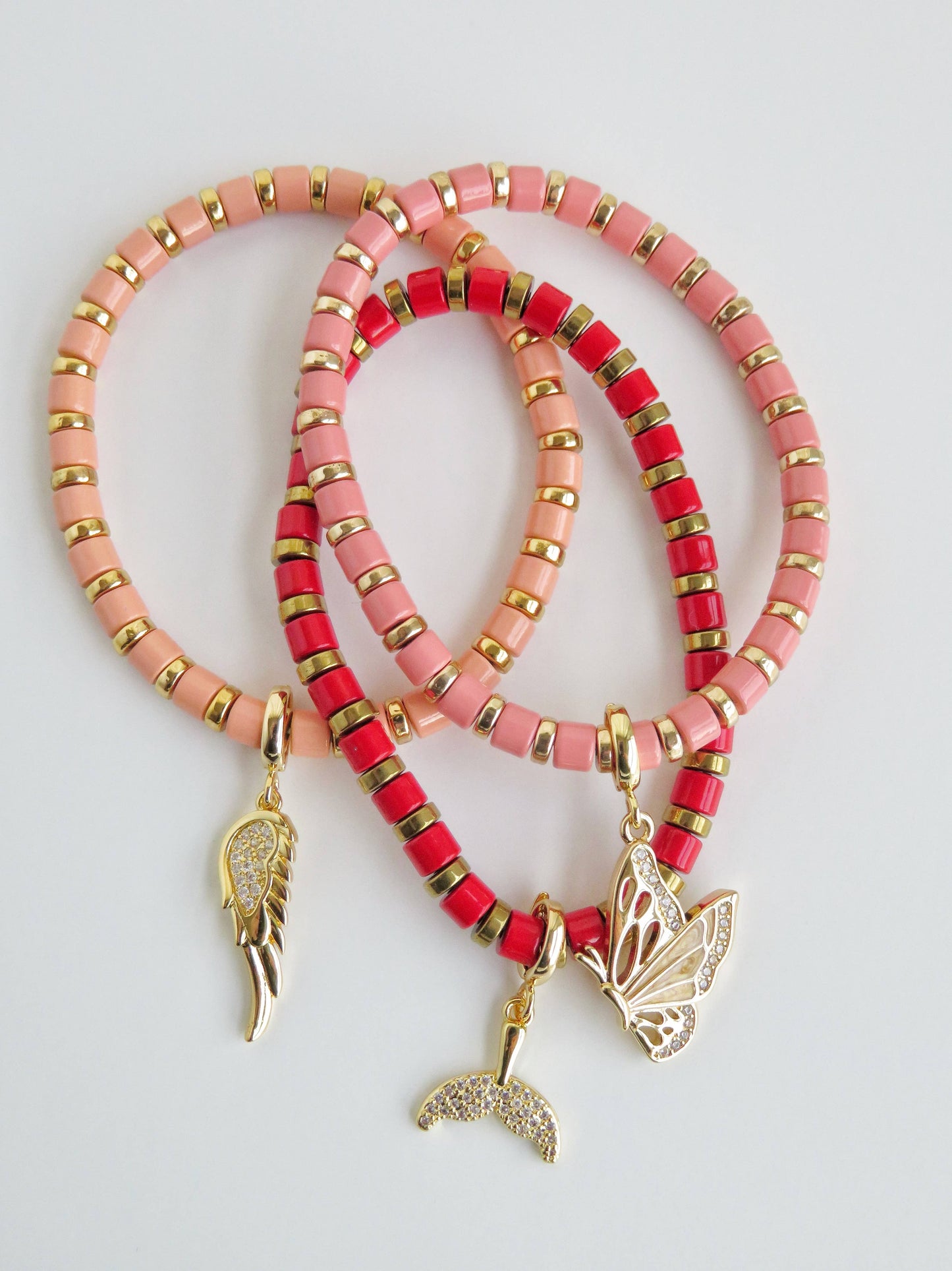 Enamel Stretch Bracelets