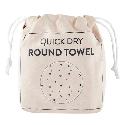Cotton Blossom Round Towel