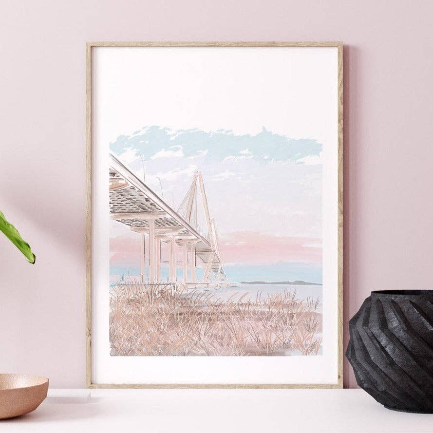 RAVENEL COTTON CANDY SKIES - Art Print