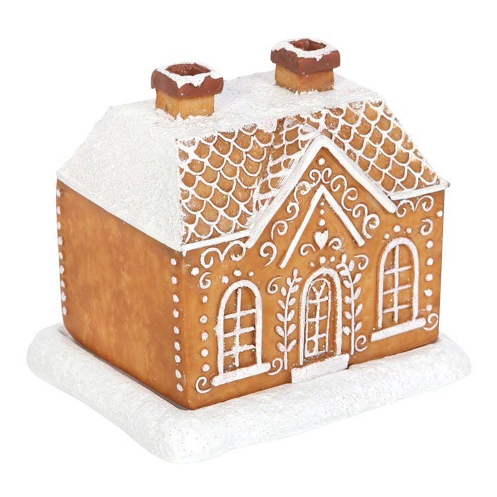 Christmas Gingerbread House Incense Cone Burner