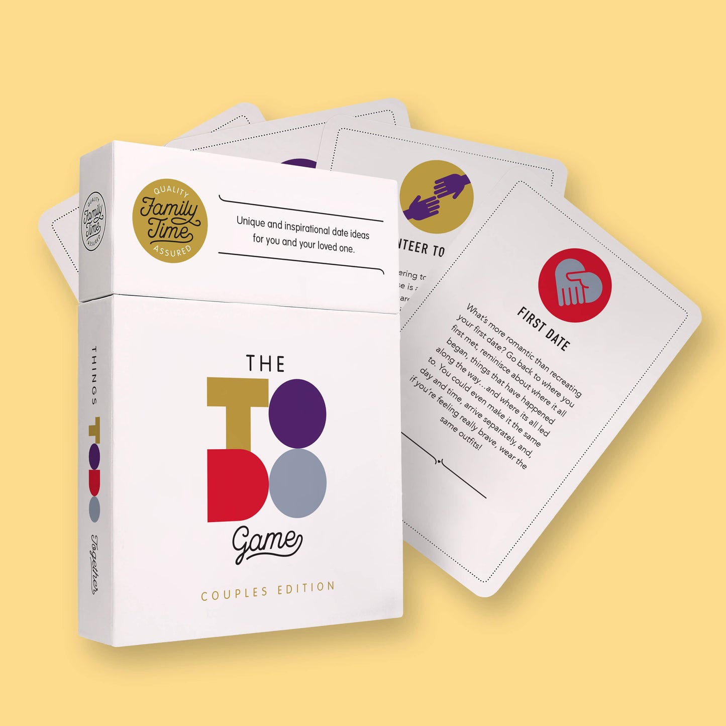 The ToDo Game Couples Edition. Date Night Ideas.