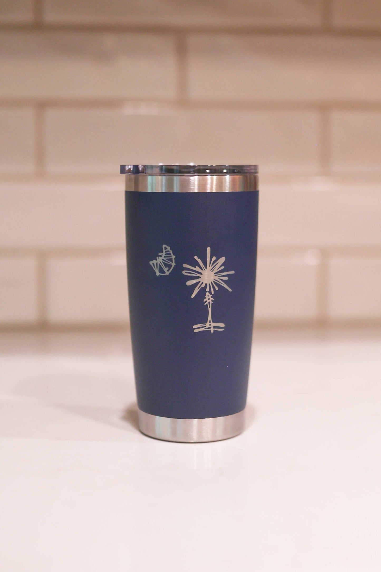 South Carolina Palmetto Tree 20oz Stainless Steel Tumblers