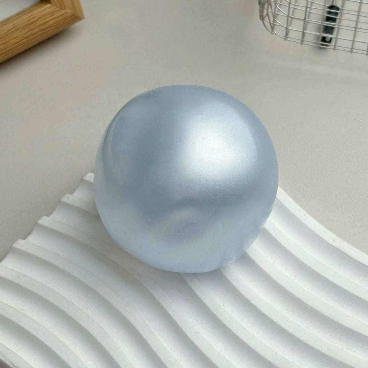 Fruit Coconut Oil Squishy Ball Stress Relief Fidget Toy