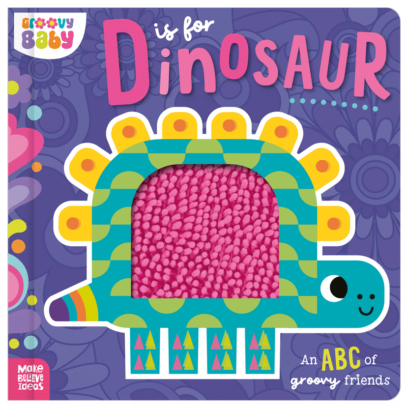 Board Book Groovy Baby D is for Dinosaur