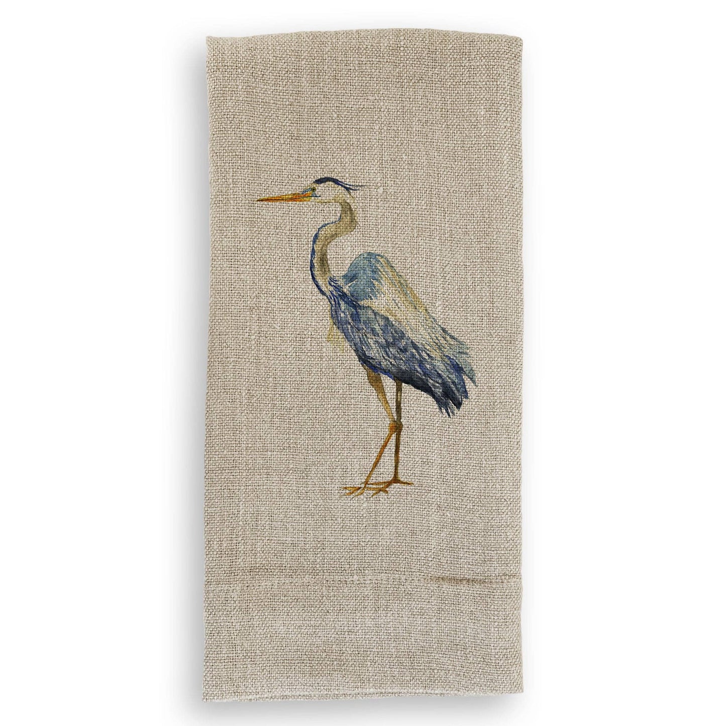 Blue Heron Swedish Dishcloth
