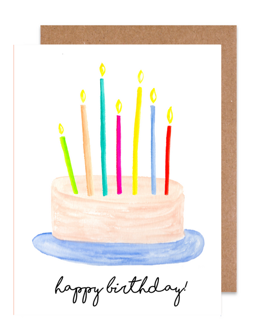 Birthday Cake Card