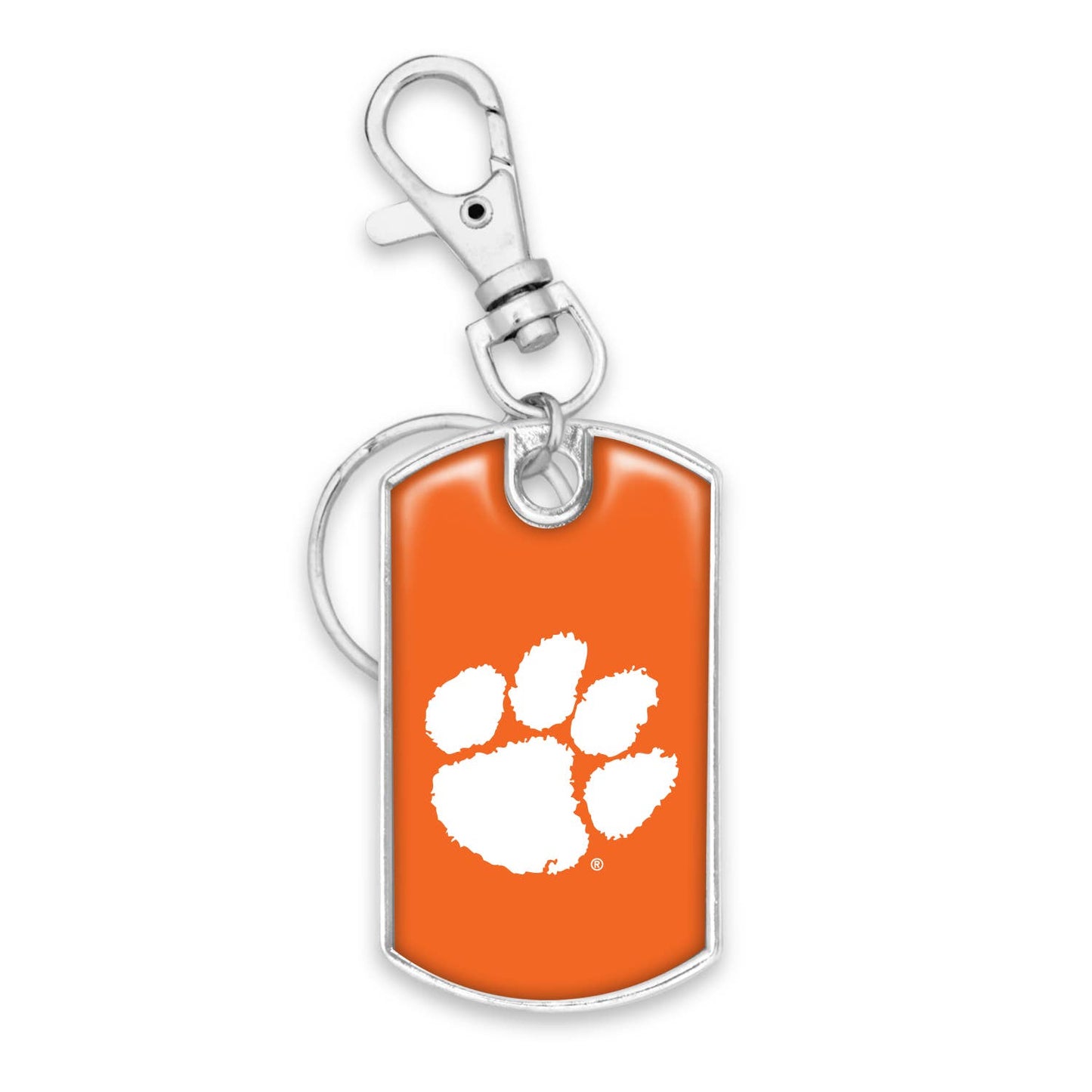 Clemson Tigers Dogtag Key Chain