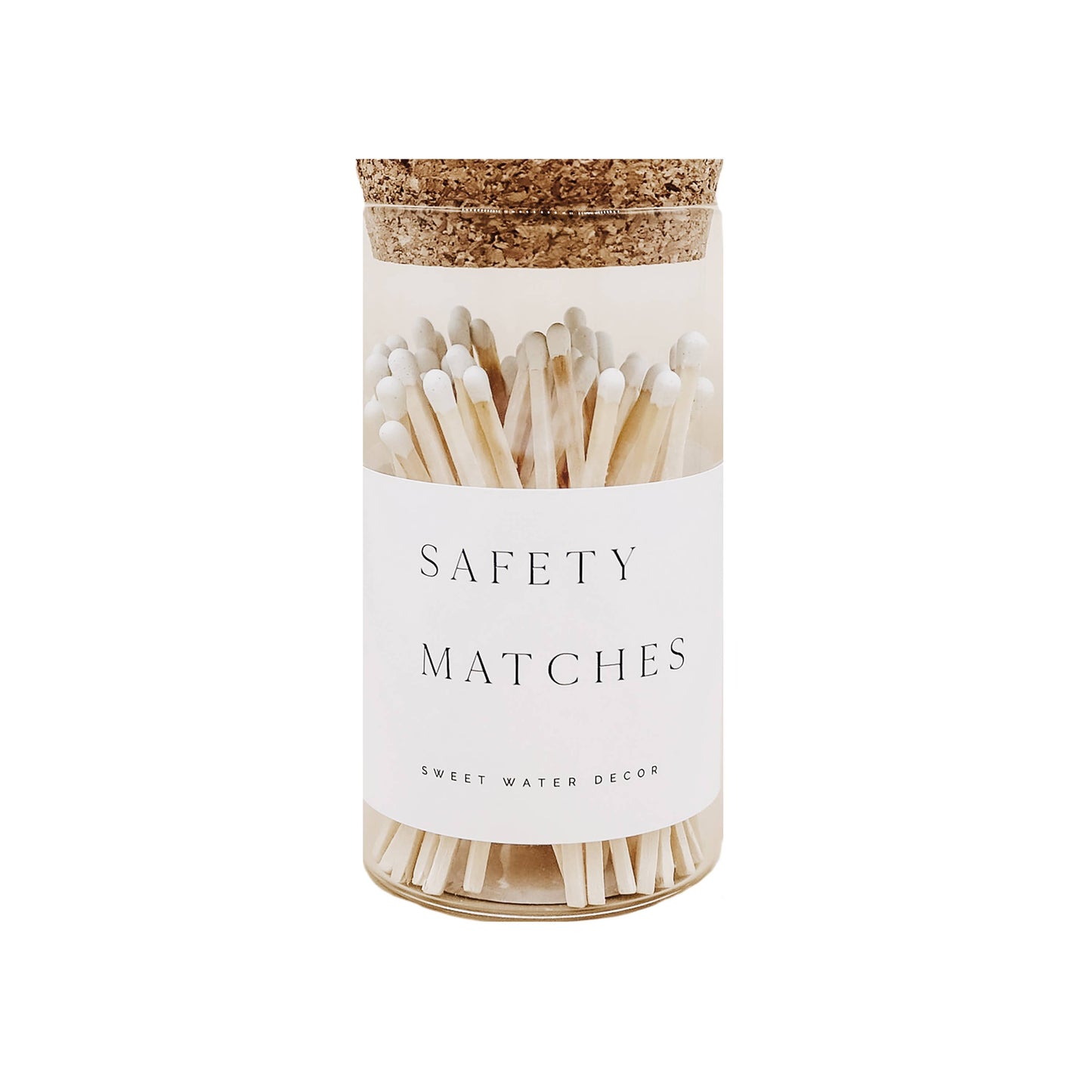 Medium Hearth Matches, White Tip