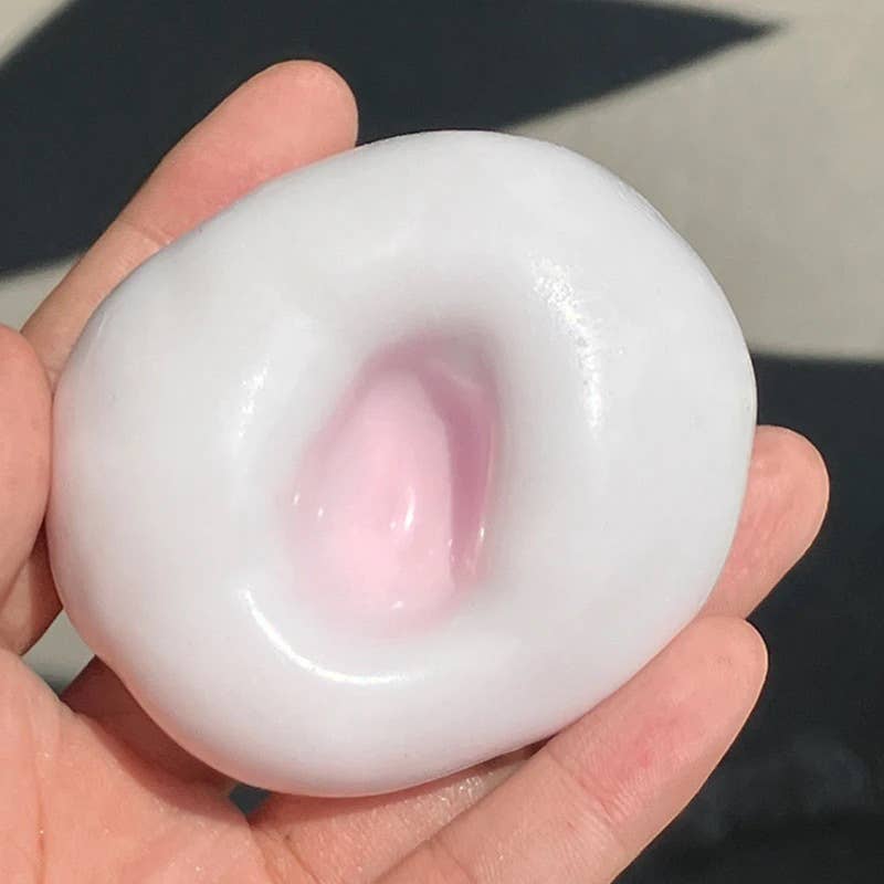 Mochi Squishy Crunchy Sound Ball Stress Relief Fidget Toy