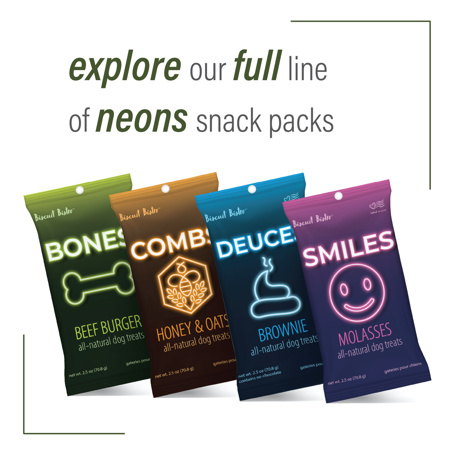 Snack Pack - Bones - Beef Burger - 2.5 oz