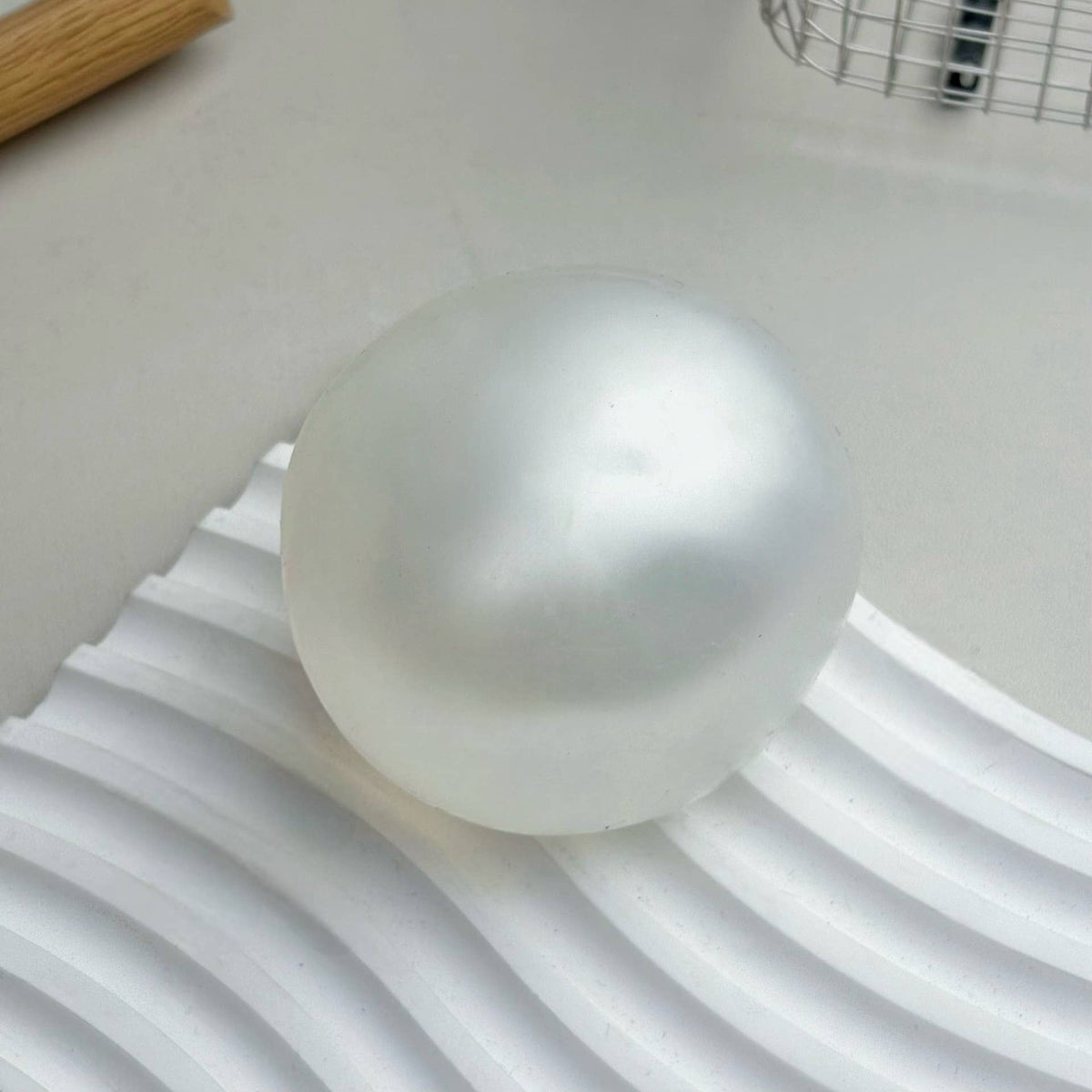 Fruit Coconut Oil Squishy Ball Stress Relief Fidget Toy
