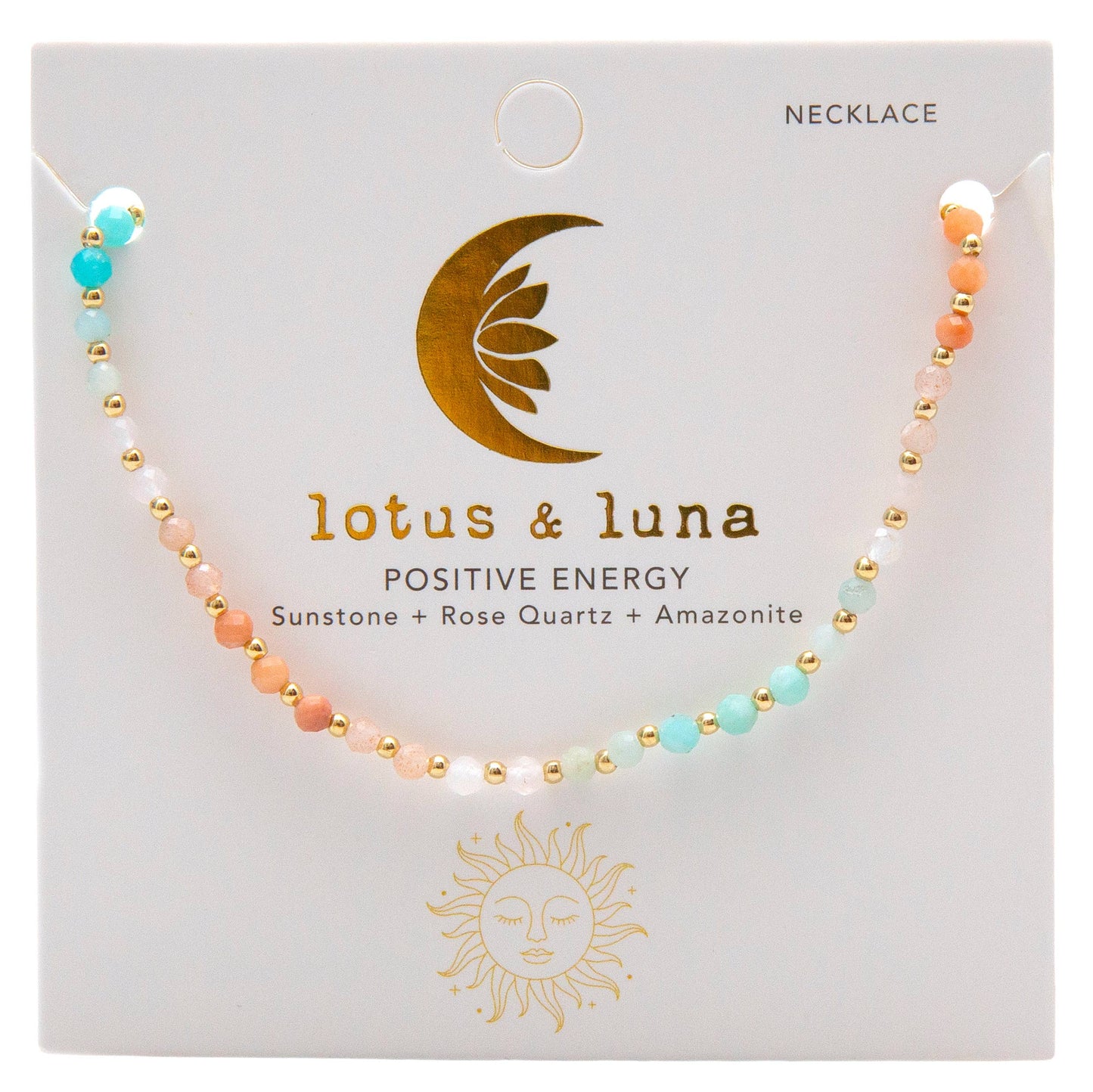 Positive Energy 3mm  Necklace
