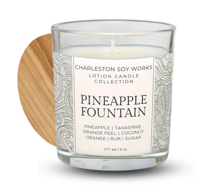 Pineapple Fountain Lotion Candle