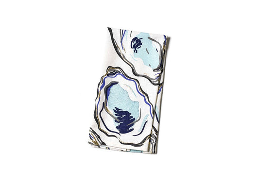 Oyster Print Large Hand Towel