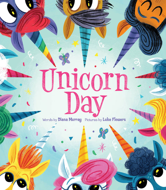 Unicorn Day Hardcover Book