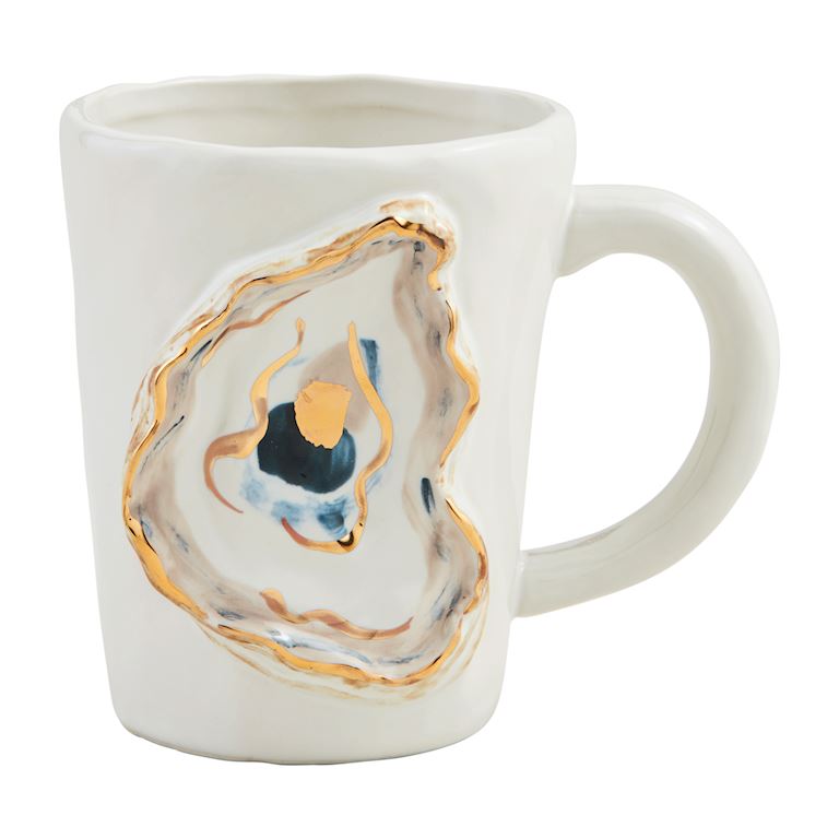 Oyster Shell Mug