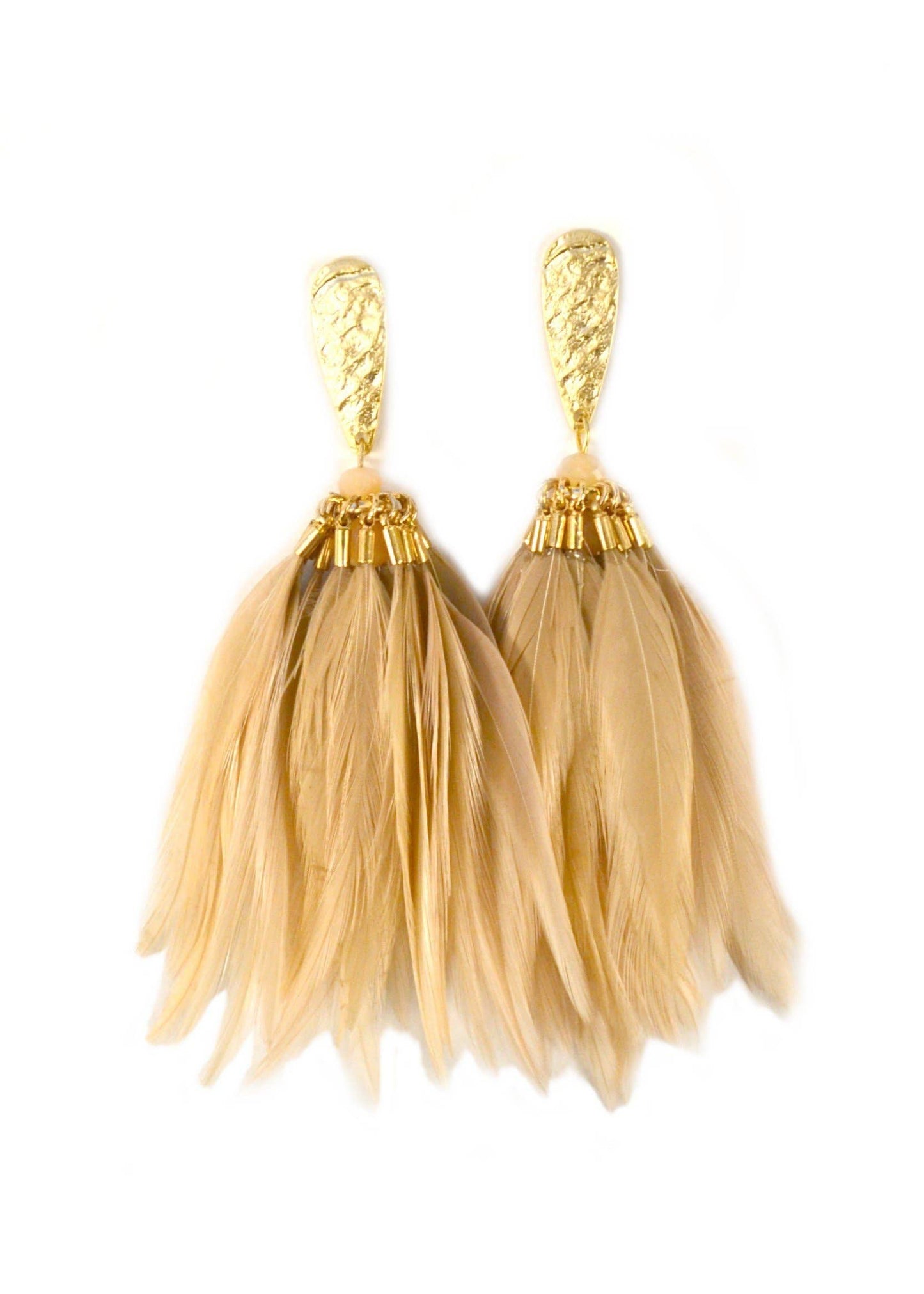 Amelia Handmade Dangle Tassel Earrings