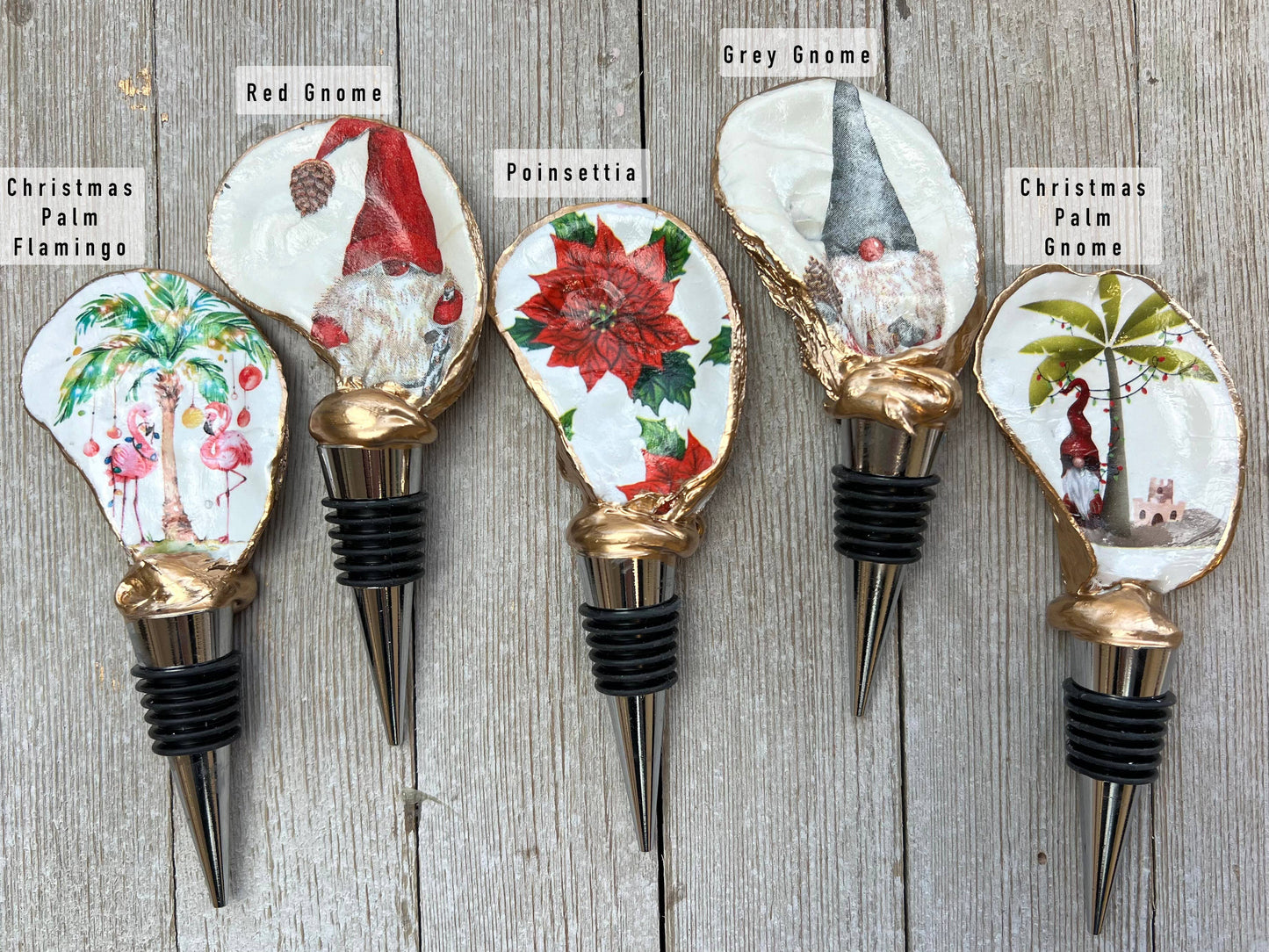 Christmas Wine Stopper