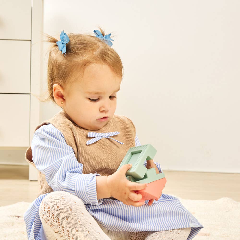 Soft Towering Blocks Baby Game