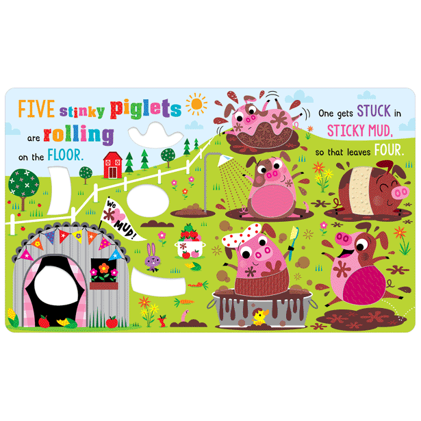 Board Book Never Touch the Stinky Piglets