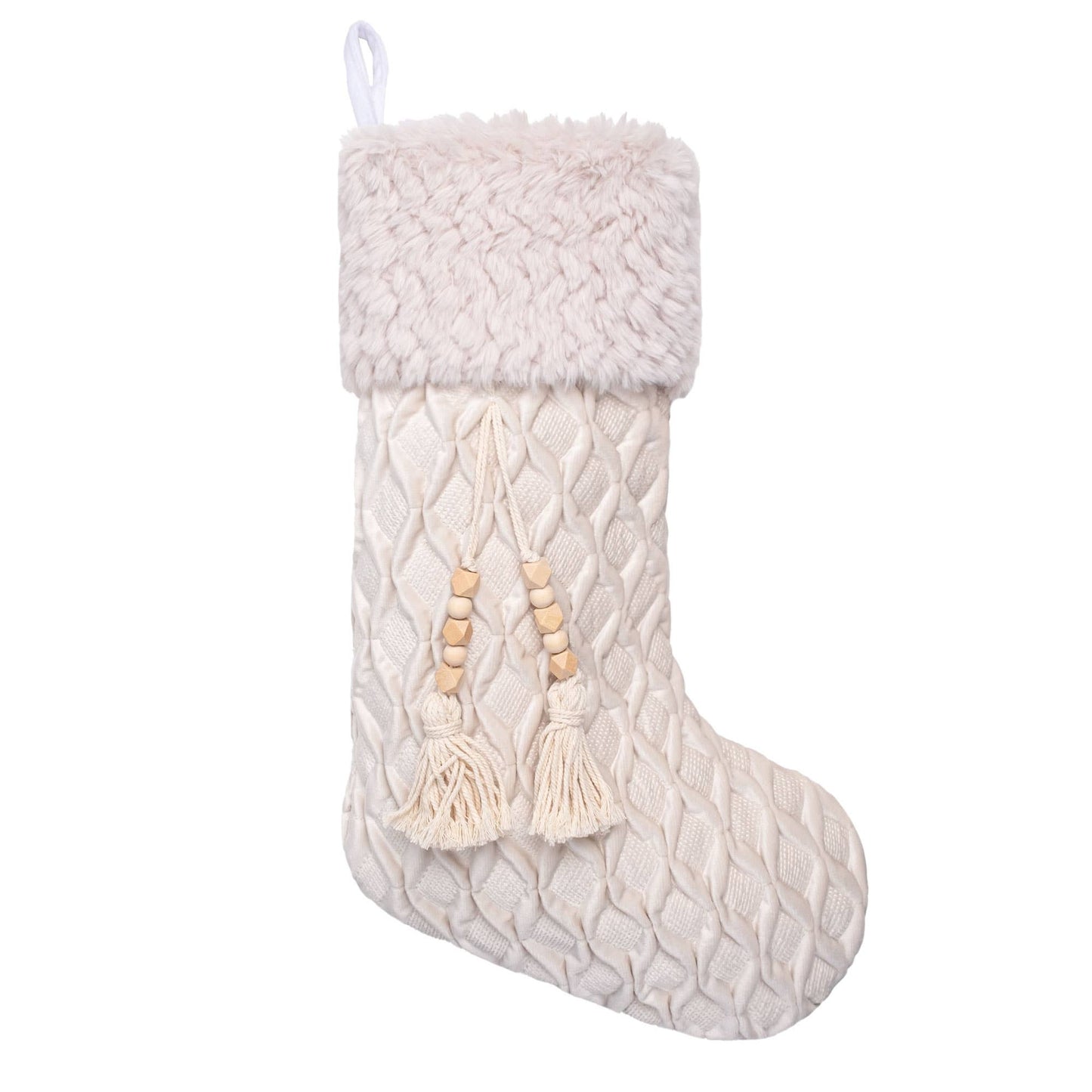 Christmas Stockings White Bohemian-style