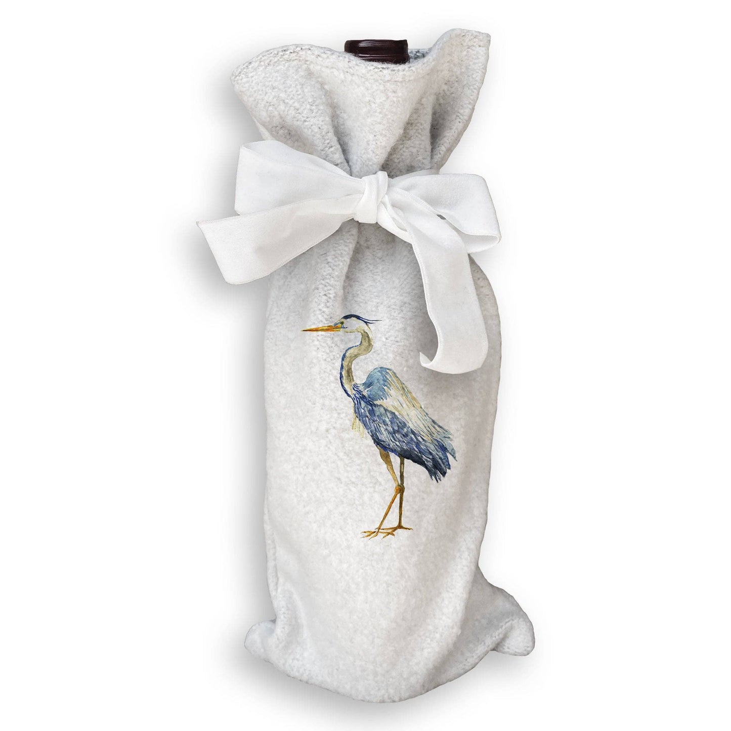 Blue Heron Swedish Dishcloth