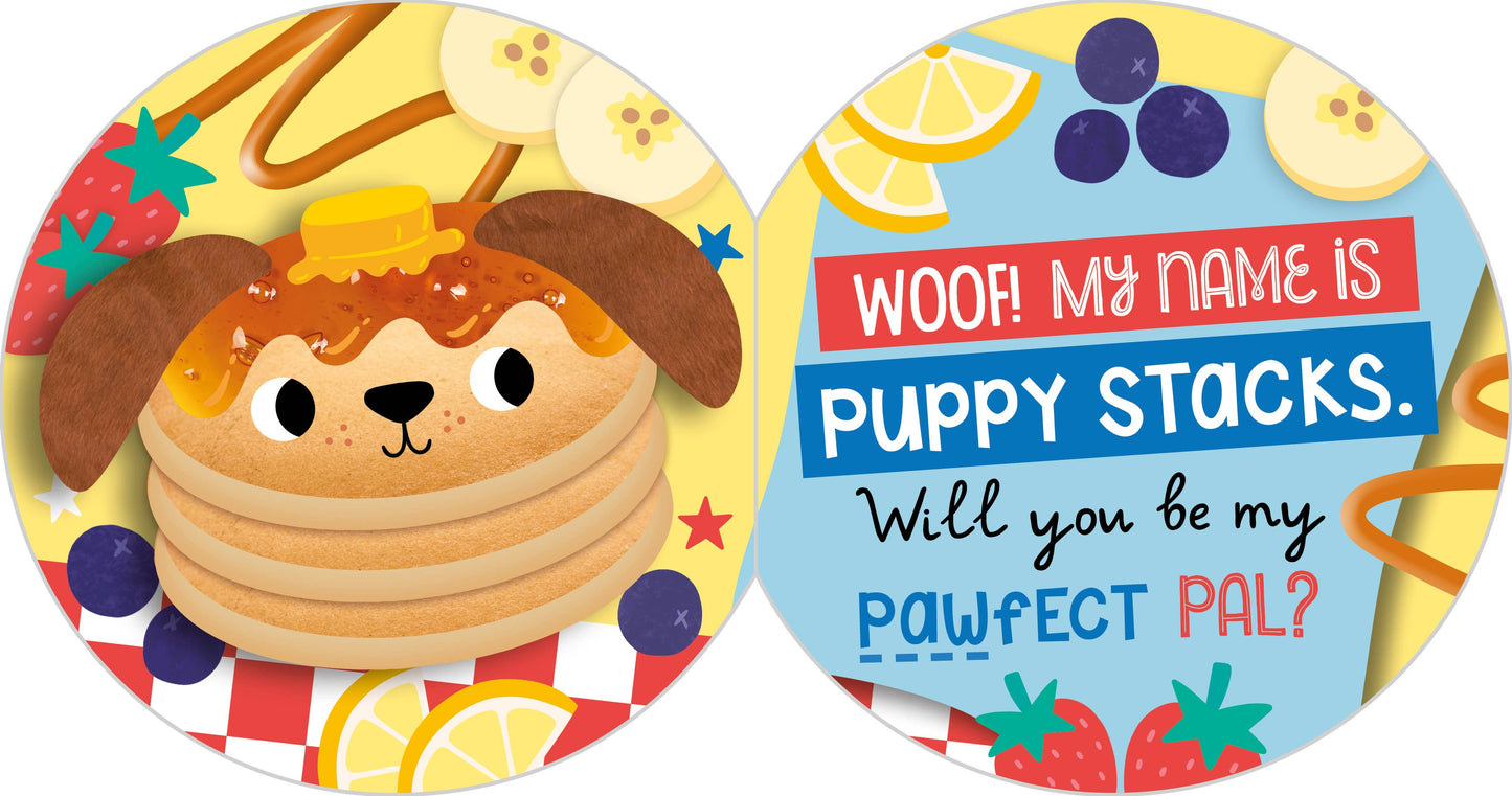 Novelty Gift Snackettes Puppy Stacks
