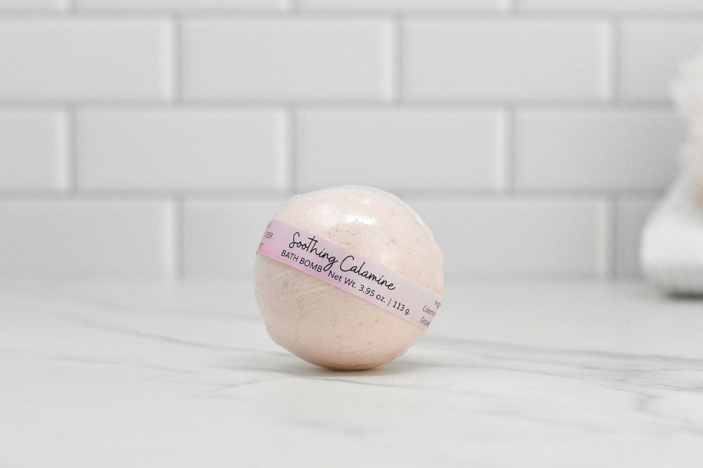 Soothing Calamine Bath Bomb - All Natural